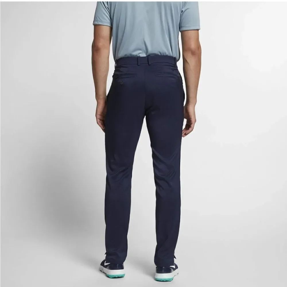 Nike Golf Mens Flex Pants Core Dri Fit Pants (34 x 32) Navy Blue